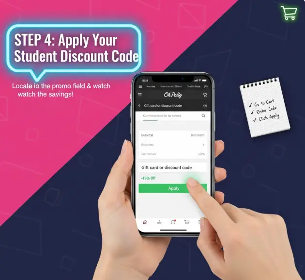 Apply Your Student Discount Code