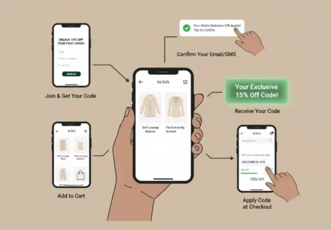 How To Get Skims 15% Off First Order